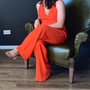 Jordan Jumpsuit | Black Halo | Orange